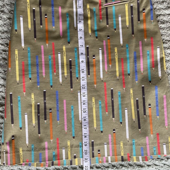 Anthropologie Elevenses Pencils Skirt Library sz10 - Picture 7 of 8